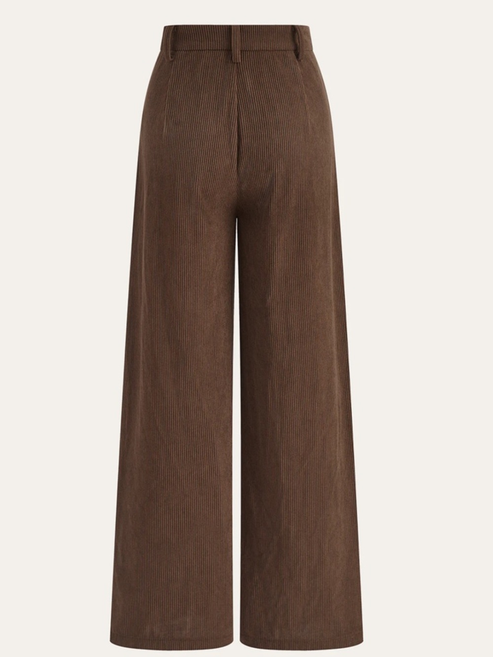 Corduroy Metal Button Vest & Wide-Leg Pants Set Size Medium NWT - Picture 5 of 10